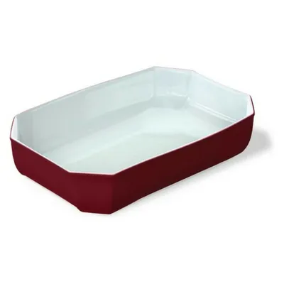 Image de Saladier Pyrex rouge (33 x 22 cm)