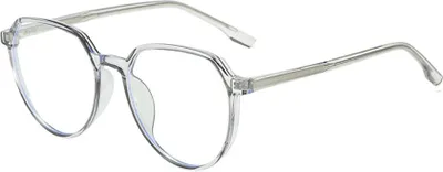 Produktbild von VeyRey Blaulicht blockierende Brille proti Oval Klar gläser Klar