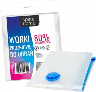 Obrázek produktu pro Spinel Home vakuový sáček na oděvy 80x60 cm pro úsporu místa při skladování