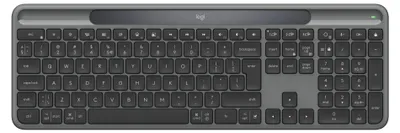 Image de Logitech Signature Slim Solar + K980, sans fil, RF sans fil + Bluetooth, clavier QWERTY, couleur graphite
