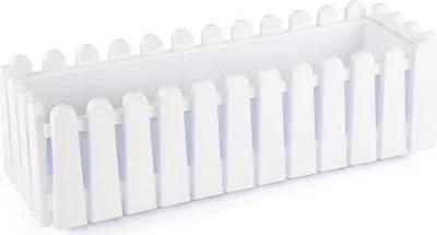 Obrázok produktu pre Kvetináč Istanbul 9 l na parapet a balkón 55 x 20 cm s odtokom vody, odolný voči UV žiareniu a mrazu