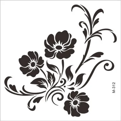 Produktbild von Toilettendeckelaufkleber, selbstklebend, starke Klebrigkeit, abnehmbar, wasserdicht, schwarze Blume, Wandaufkleber