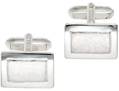 Produktbild von Manschettenknöpfe aus 925 Silber Sterlingsilber teileismatt Herren