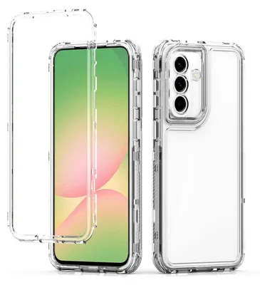 Image de Coque hybride pour Samsung Galaxy A57 5G en TPU / acrylique, transparente