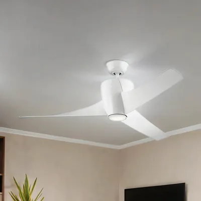 Immagine prodotto di Ventilatore da soffitto con illuminazione ARND telecomando motore reversibile LED dimmerabile