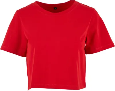 Produktbild von Build Your Brand bauchfreies Damen-Top Ohui rot 5XL