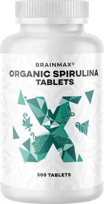 Image de BrainMax Spirulina 500 comprimés