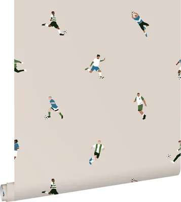 Obrázok produktu pre ESTAhome tapeta futbalista béžová 50 x 900 cm