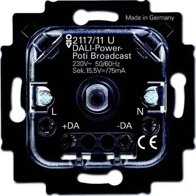 Zdjęcie produktu dla Busch Jaeger 2117/11 U Dimmer Eingebaut Schwarz (6599-0-2986)