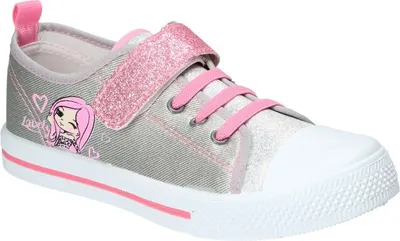 Produktbild von AMERICAN CLUB TEN143 Kinder-Sneaker mit Klettverschluss, Kinderschuhe, Ledereinsatz Grau 35