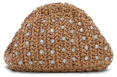 Immagine prodotto di Solidchoice - Pochette leggera in rafia per donna