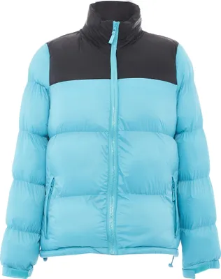 Produktbild von LIBBI damen wattierte steppjacke - türkis schwarz, M