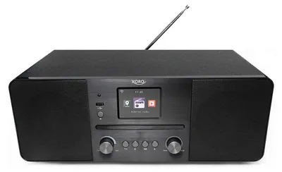Immagine prodotto di Xoro SAT100373 Xoro All-in-One Stereo-Internetradio mit CD Player DAB+ BT