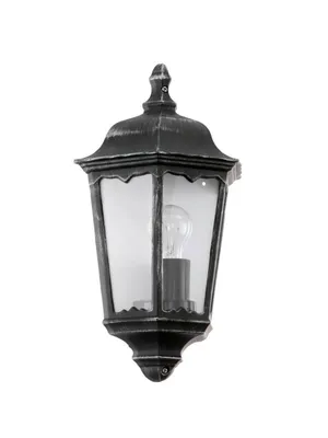 Immagine prodotto di EGLO applique "NAVEDO" alluminio nero, argento-patina 43x29cm 93459