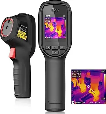 Produktbild von Hikmicro Thermalbildgebung Kamera Superir 240 x IR Auflösung / 9.216 Pixel 25 Hz Aktualisierungsrate -20 ° C 550 Infrarot -Thermometer Eco Compact Han