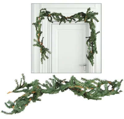 Image de Guirlande de sapin géante Sapin de Noël Guirlande de mai Arbre de mai nouveau vert