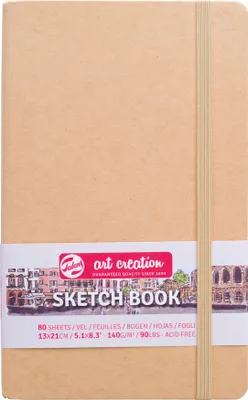 Immagine prodotto di Sketchbook Art Creation 13 × 21 cm, 80 fogli, 140 g/m² - Kraft