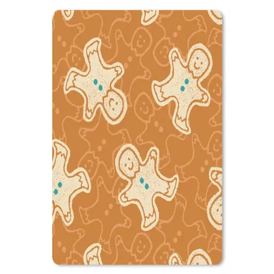 Produktbild von MuchoWow® Mauspad Mousepad Schnittmuster - Lebkuchen - Plätzchen 18x27 cm - Mousepads - Maus Mat - Pad - Mausunterlage