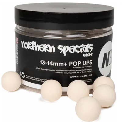 Produktbild von CC Moore NS1 Pop Ups + White 13-14mm - 36g Boilies