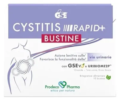 Immagine prodotto di Gse Cystitis Rapid+ 10 Bustine