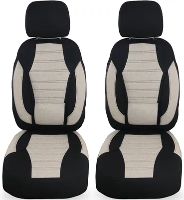 Produktbild von Schonbezüge Sitzbezüge für Audi A4 B6 Bj 2000-04 in Schwarz/Beige KT105