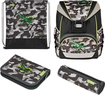 Produktbild von Schulranzen UltraLight Plus 15l Polyester 280x210x360mm Tropical Chill