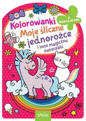 Image de Moje śliczne jednorożce. Kolorowanka z wykrojnikiem dla dzieci