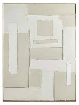 Obrázok produktu pre Pomax, nástenná dekorácia, krémovo-biela, rozmery 120 x 90 cm