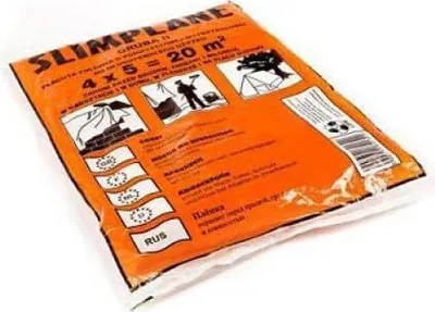 Produktbild von 5er Pack Abdeckplane Allzweck-Plane 4 x 5 m Abdeckfolie Allzweckfolie dicke 18 µ 20 qm Malerplane Staubschutzfolie  für Renovierung und Umzug