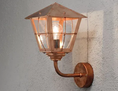 Produktbild von Konstsmide Fenix Small massiver Kupfer, rauchfarbenes Acrylglas, Hand EU 438-900