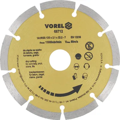 Image de Disque de coupe diamanté 125 x 22,2 mm