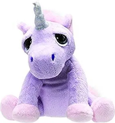 Produktbild von Li'l Peepers 14334 Shimmer Einhorn flieder von Suki Gifts, 29 cm