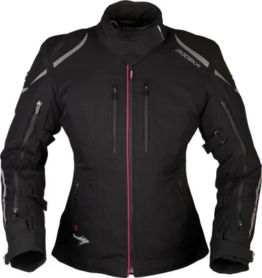 Produktbild von Modeka Takuya Damen Motorrad Textiljacke, schwarz, 52