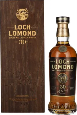 Produktbild von Loch Lomond 30 Years Old Single Malt Scotch Whisky 47% Vol. 0,7l in Holzkiste