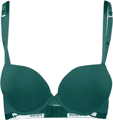 Produktbild von Puma Damen Women Bra Push-Up BH grün varsity green