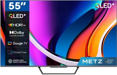 Obrázek produktu pro Metz MQD7500, 139,7 cm (55"), 3840 x 2160 px, QLED, Smart TV, Wi-Fi, Černá