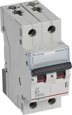 Obrázok produktu pre Legrand TX3, Miniatúrny istič, Typ B, IP20, 240 - 415 V