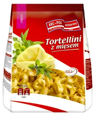 Produktbild von Arc-Pol Tortellini mit Fleischfüllung 250 g