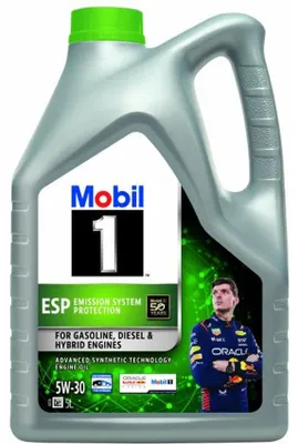 Produktbild von MOBIL 1 ESP für 5W-30 5 Liter Motoröl Motorenöl OV 040 1547 - G30 Longlife-04 MB-Approval 229.31 MB-Approval 229.51 MB-Approval 229.52 C30 504 00 507