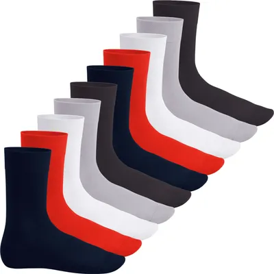 Produktbild von Footstar EVERYDAY! 10 PAAR Damen Herren Socken - Metropolis 35-38