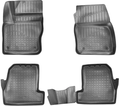 Zdjęcie produktu dla gumowe dywaniki podłogowe 3D do Ford Focus III | BJ 2014-2018 | dopasowane z krawędzią