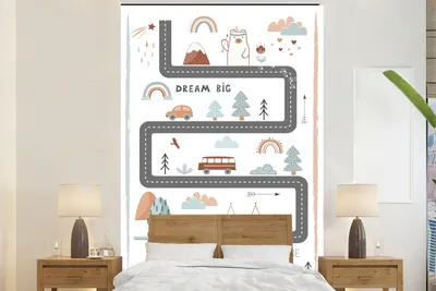Produktbild von Kinderfotobehang Regenbogenvlies 145 cm x 220 cm