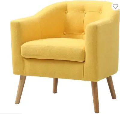 Produktbild von JEOBEST Sessel Loungesessel Cocktailsessel Relaxsessel Fernsehsessel  Einzelsofastuhl Gelb