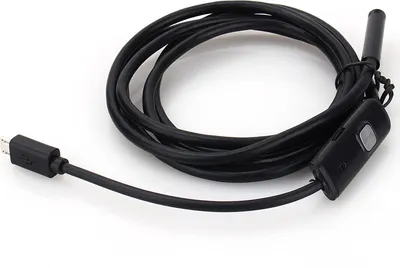 Zdjęcie produktu dla Endoskop, obiektyw kamery inspekcyjnej 5,5 mm z instrukcją obsługi kamery na telefon lub PC