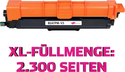 Produktbild von New Build Toner, ersetzt Brother TN-247M, magenta