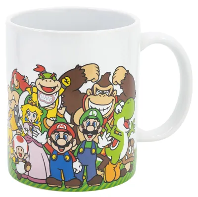 Keramikbecher Super Mario 325 ml – offiziell lizenziert
