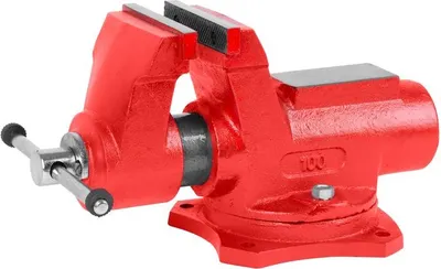 Obrázek produktu pro Svěrák Strend Pro Premium XV-224, 100 mm, GS, dílenský, otočný