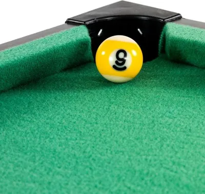 Obrázek produktu pro Mini kulečník pool s příslušenstvím 51 x 31 x 10 cm, tmavý