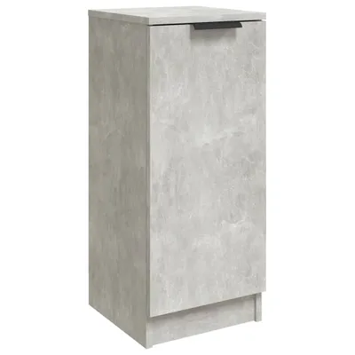 Image de vidaXL Sideboard gris béton 30x30x70 cm Bois composite