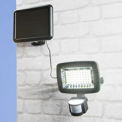 Produktbild von LED Solar-Außenstrahler mit Bewegungsmelder